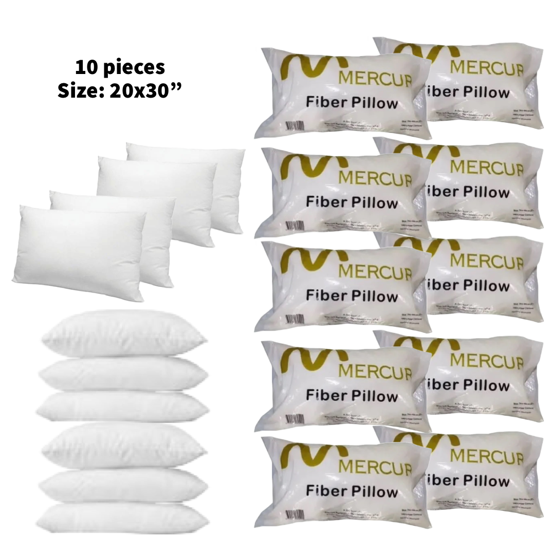 Soft Fiber Pillows – Set of 10 - Image 2